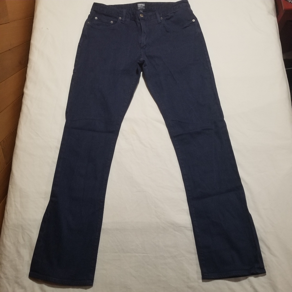 Bonobos Dark Blue Straight Jeans